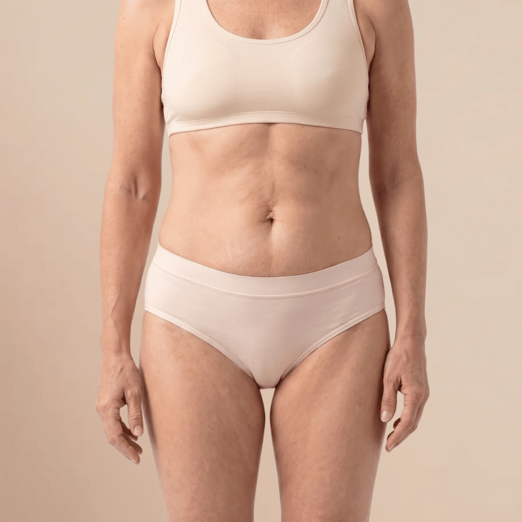 Maey bamboo leakproof underwear, Cream