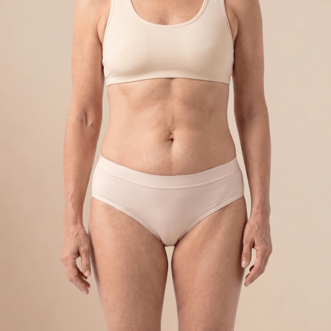 Maey bamboo leakproof underwear, Cream