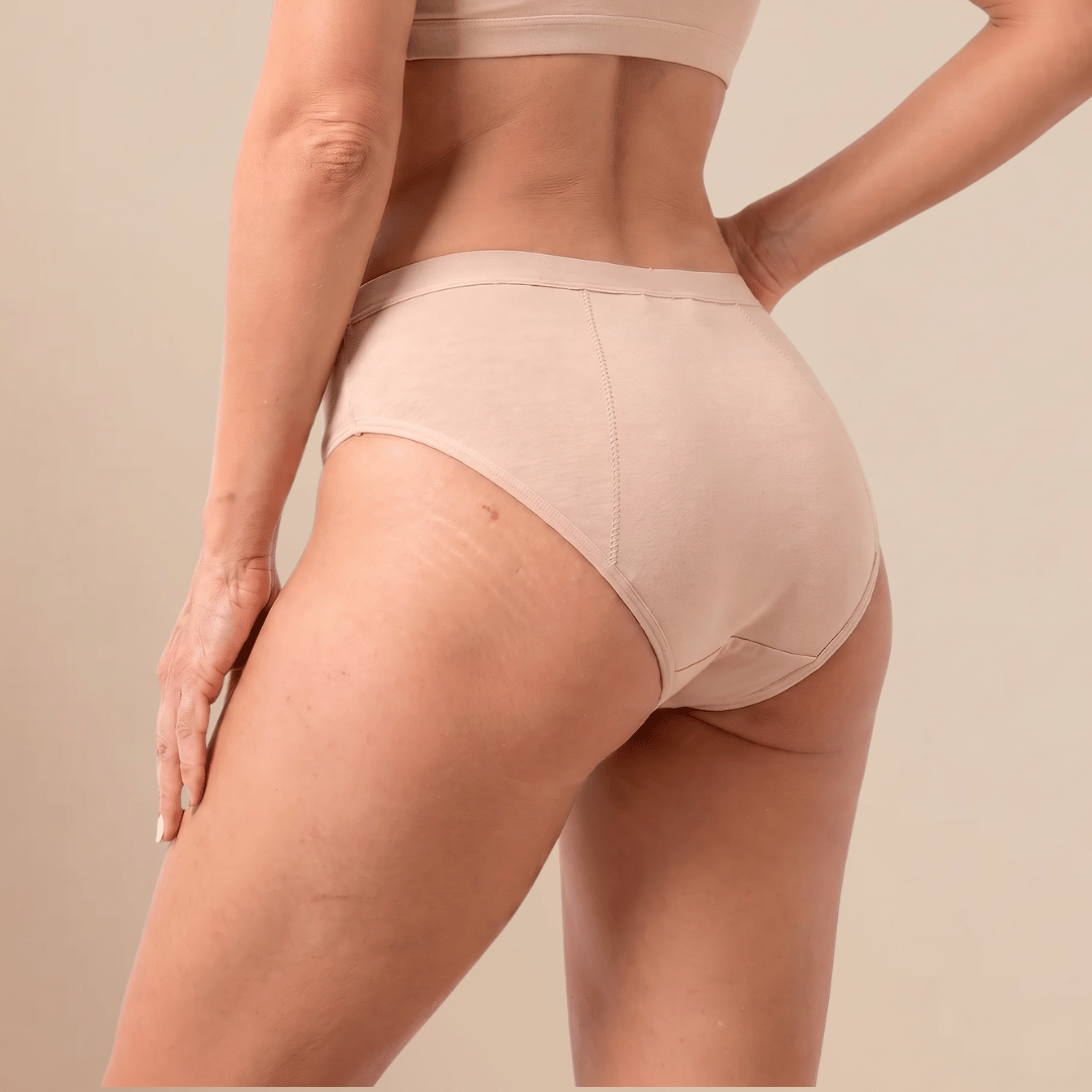 Maey bamboo leakproof underwear, Cream