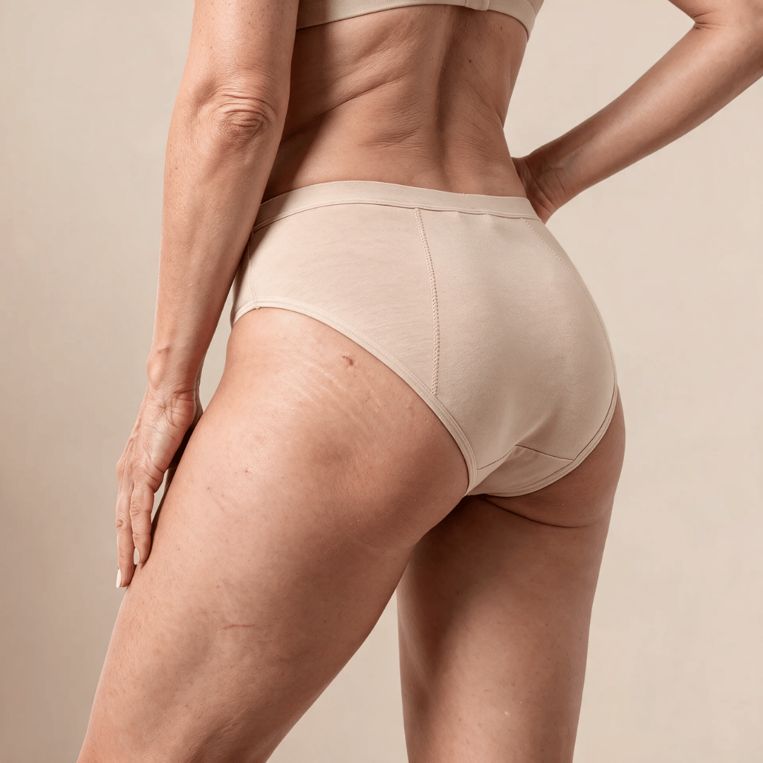 Maey bamboo leakproof underwear, Cream