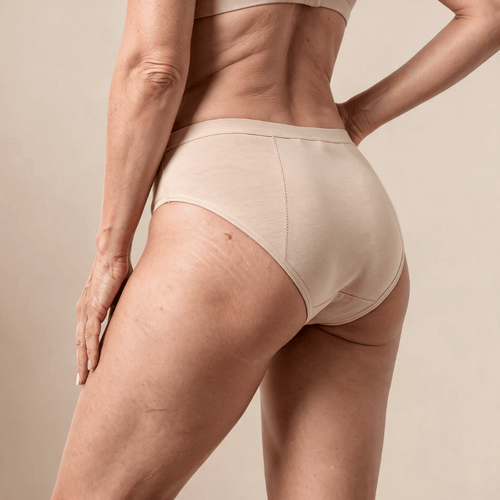 Maey bamboo leakproof underwear, Cream